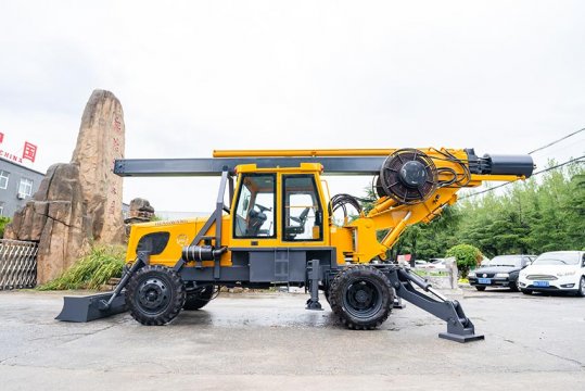 Performance Analysis of Rotary Drilling Rig's Drilling Speed in Different Soil Types